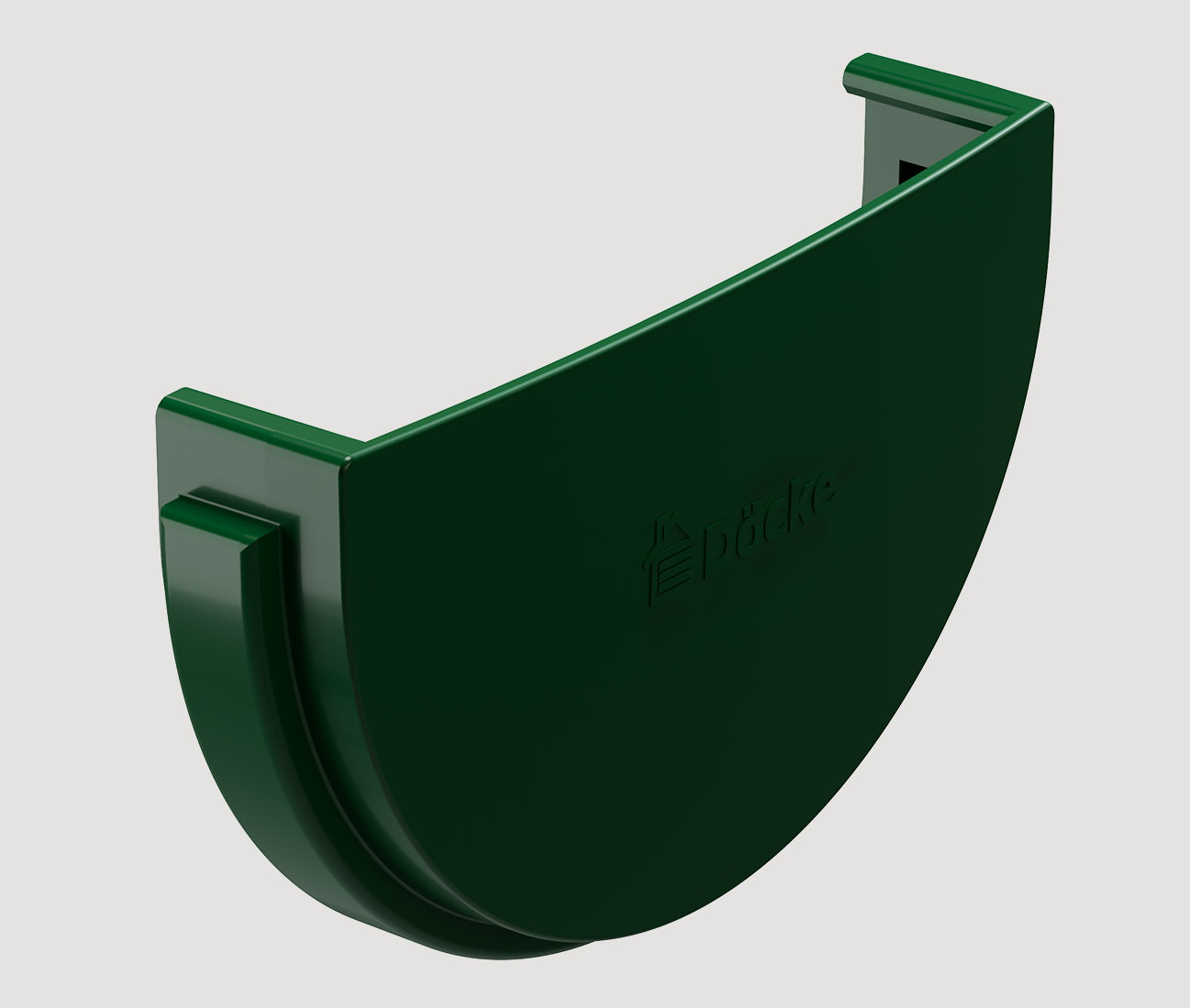 Водостоки - STANDARD SERIES Green RAL 6005 - Elements of the drainage system - Gutter plug