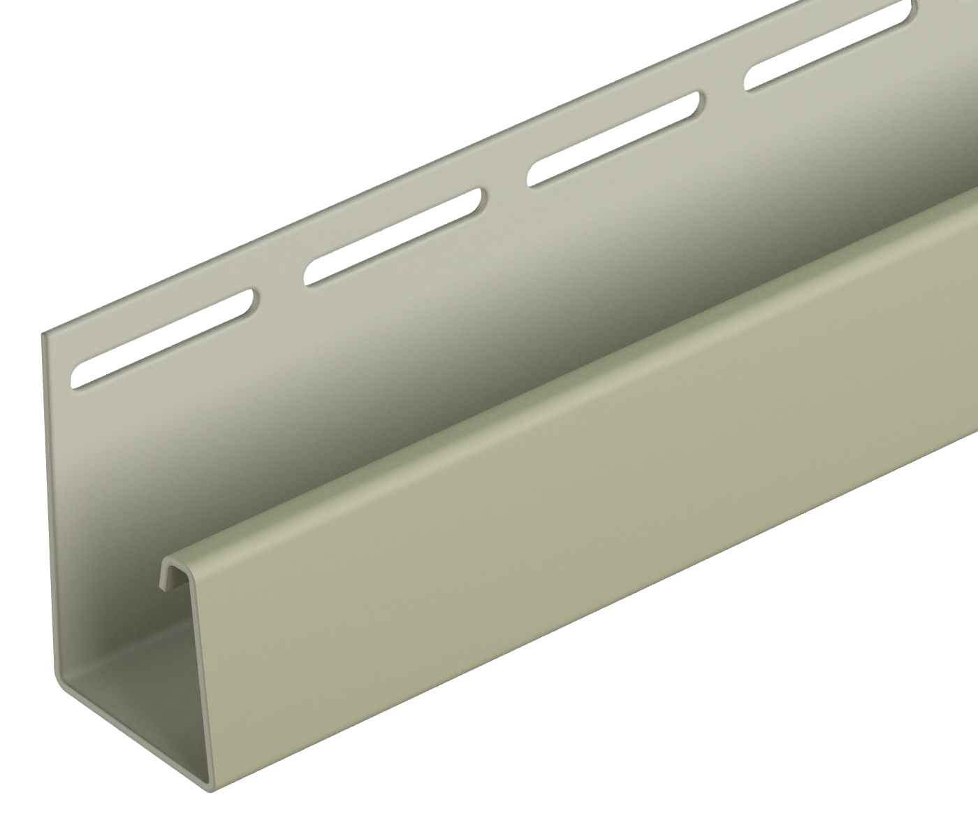 Виниловый сайдинг - Accessories - LUX stone - FACADE J-STRIP 30 MM (BERG, BURG, FLEMISH, KLINKER) - Facade J-strip 30 mm Beige