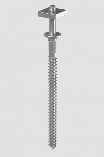 Stud bolt with nut