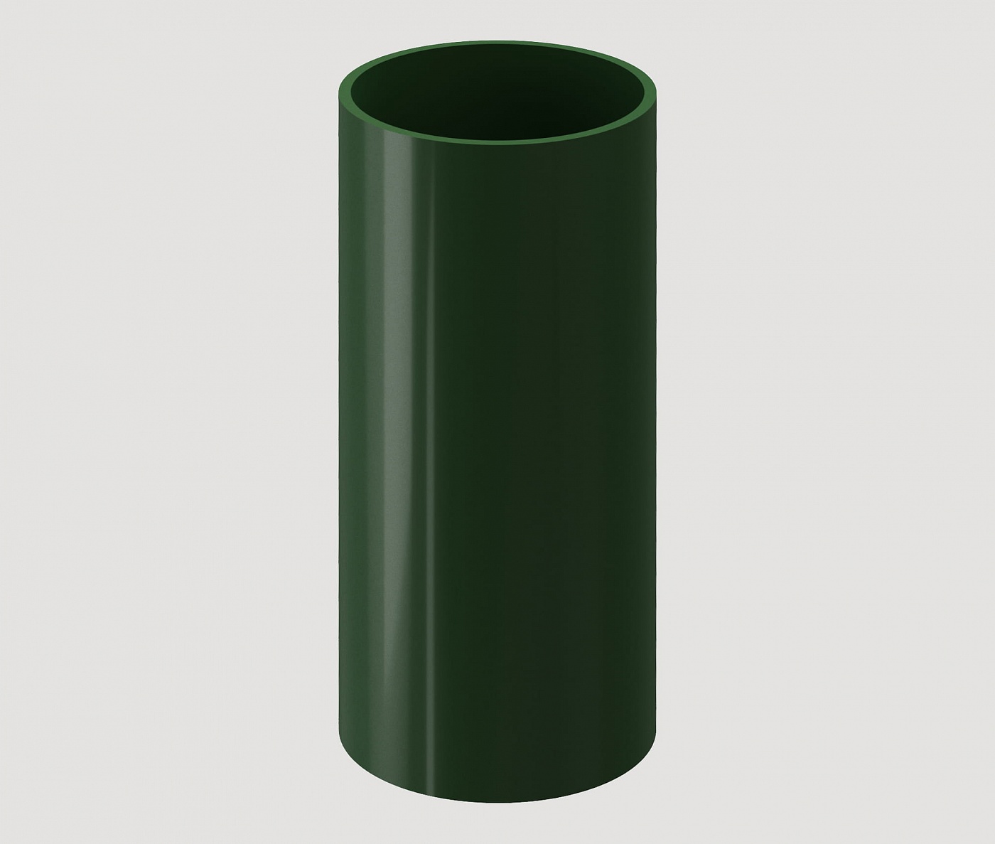 Водостоки - STANDARD SERIES Green RAL 6005 - Elements of the drainage system - Pipe 1m