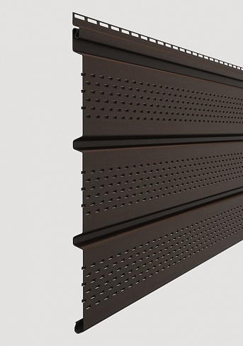 Soffit Docke T4 Vented. Chocolate ChocolateRAL 8019