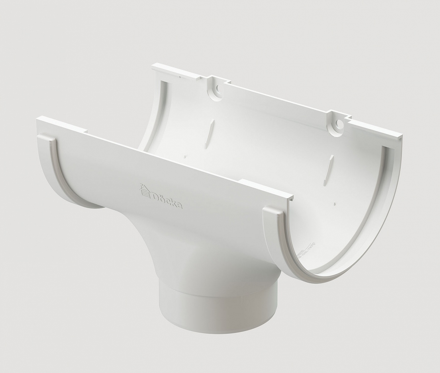 Водостоки - STANDARD SERIES White RAL 9003 - Elements of the drainage system - Outlet