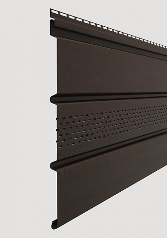 Soffit Docke T4 Centre-Vented. Chocolate ChocolateRAL 8019