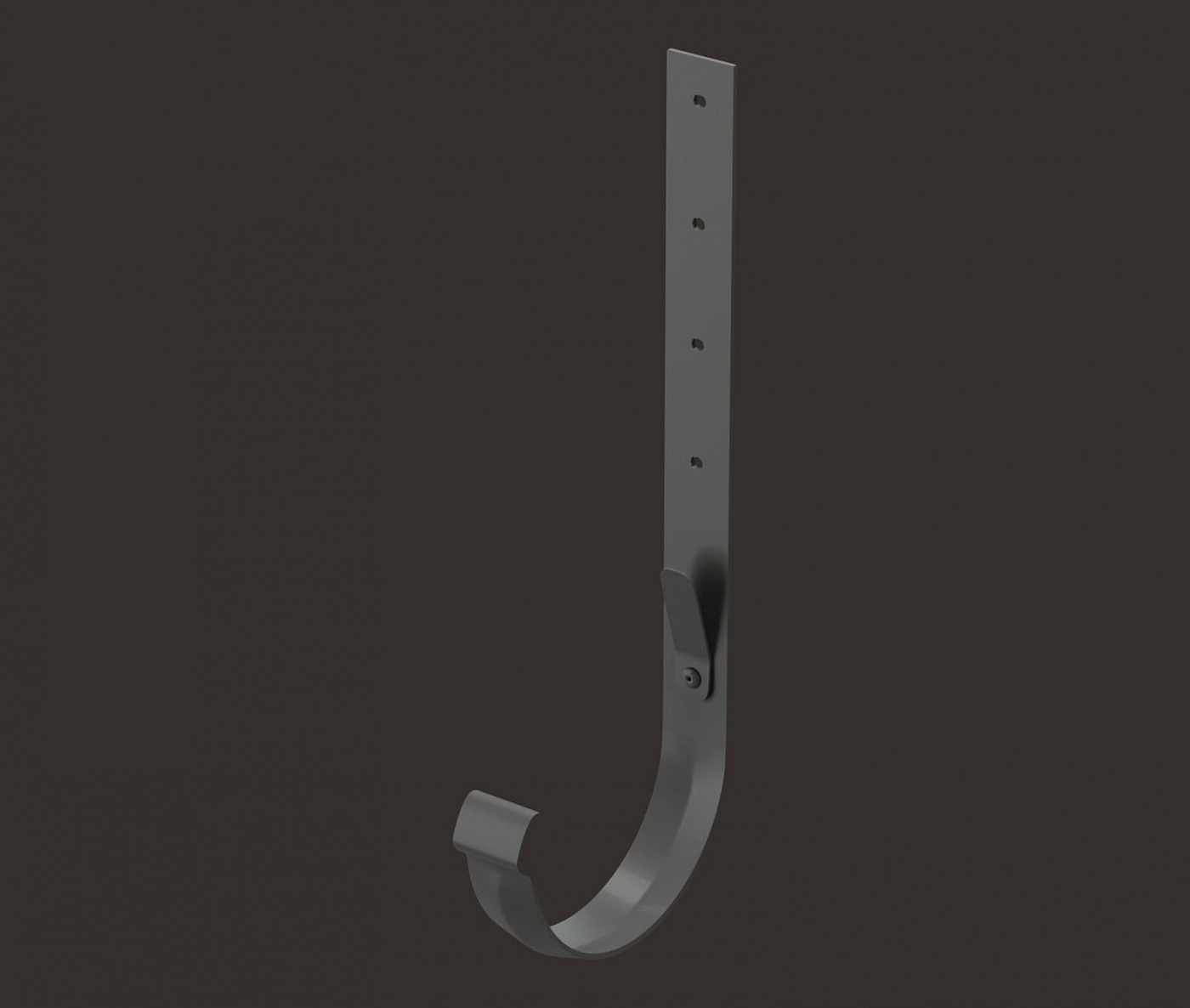 Водостоки - LUX SERIES Graphite RAL 7024 - Elements of the drainage system - Gutter metal bracket