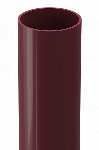 Труба водосточная, 3 м Красный, (RAL 3005)