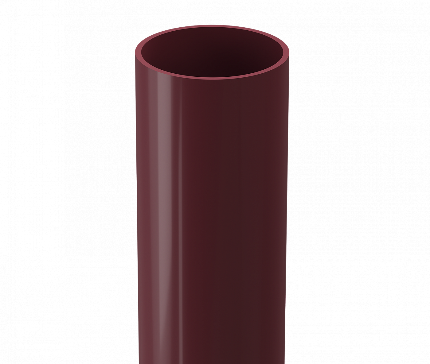 Водостоки - Серия STANDARD Красный - Элементы водосточной системы - Труба водосточная, 3 м Красный