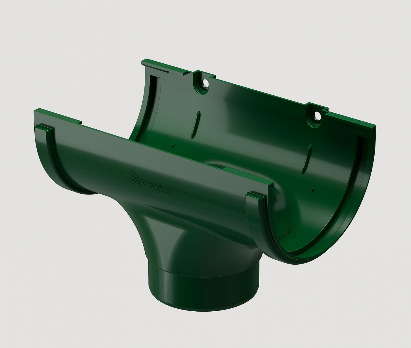 Водостоки - STANDARD SERIES Green RAL 6005 - Elements of the drainage system - Outlet