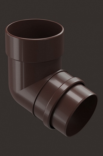 Pipe elbow 72˚, (RAL 8019)