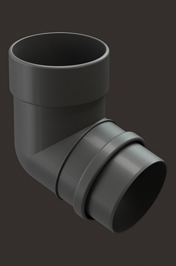 Pipe elbow 72˚, (RAL 7024)