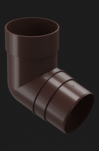 Pipe elbow 72˚, (RAL 8019)